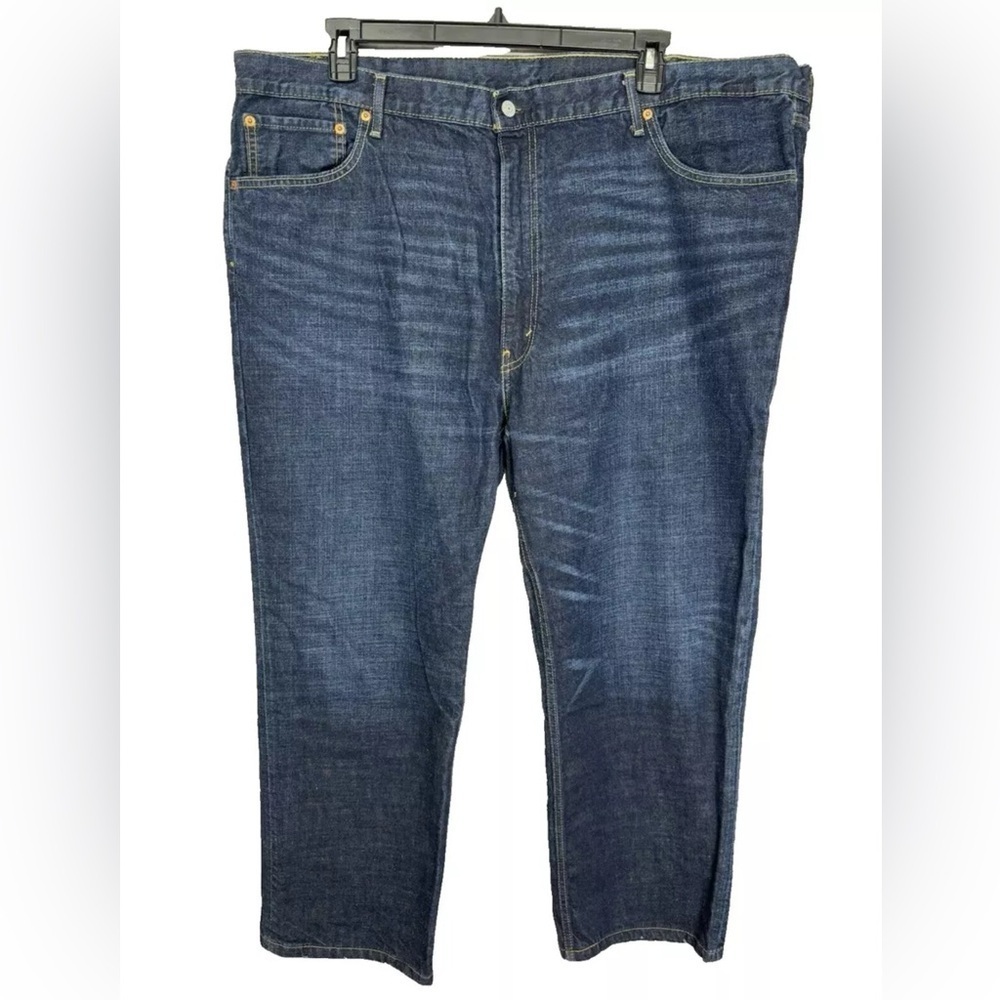 Levis 559 Jeans Mens 48x29 Blue Straight Relaxed Denim 100% Cotton